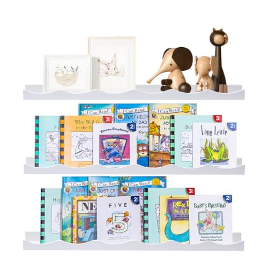 Floating Bookshelf for Floatin - Baby Nursery Books ulasan dan harga