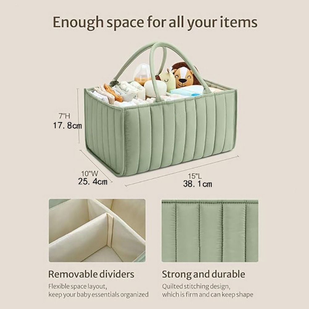Large Capacity Baby Diaper Sto - Baby Nursery Handles ulasan dan harga