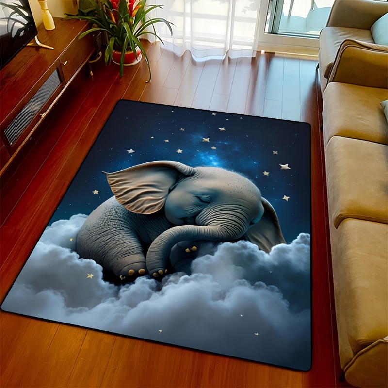 Dreamy Elephant Rug for Nurser - Baby Nursery Elephant ulasan dan harga