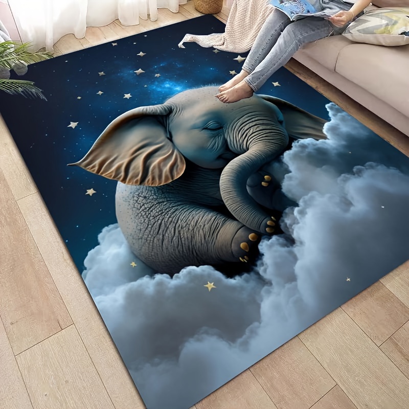 Dreamy Elephant Rug for Nurser - Baby Nursery Elephant ulasan dan harga