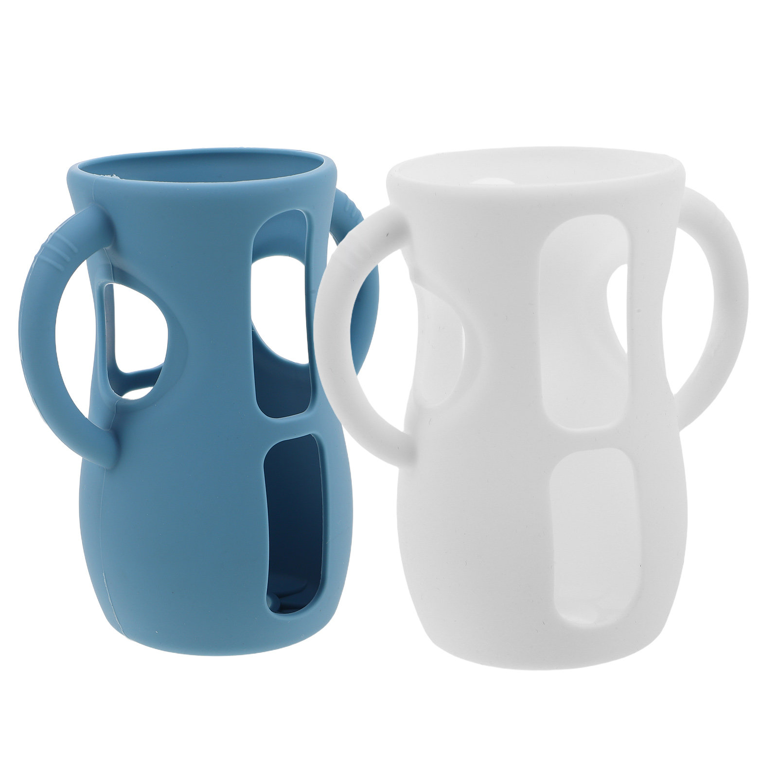 2Pcs Silicone Feeding Bottle S - Baby Nursery Handles ulasan dan harga