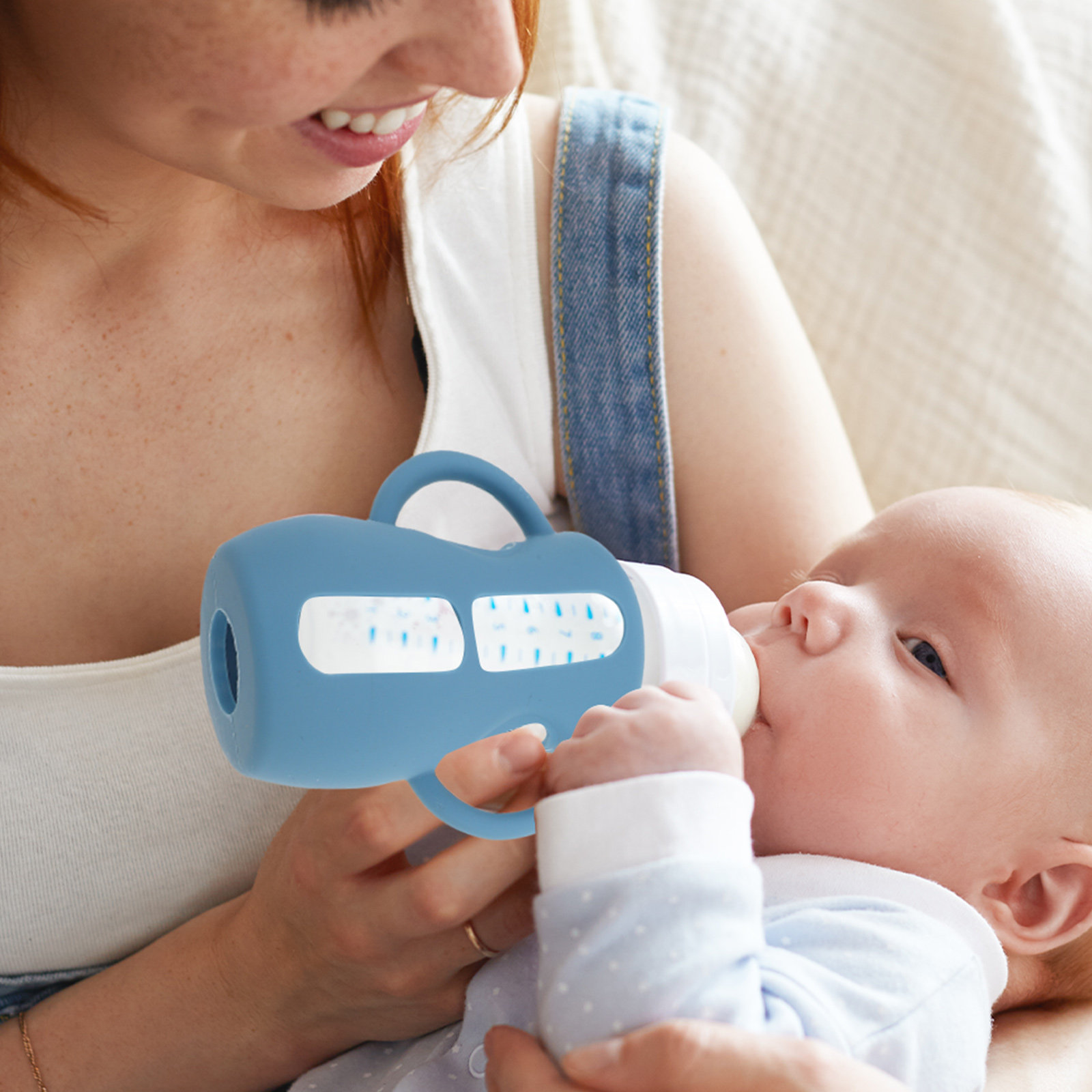 2Pcs Silicone Feeding Bottle S - Baby Nursery Handles ulasan dan harga