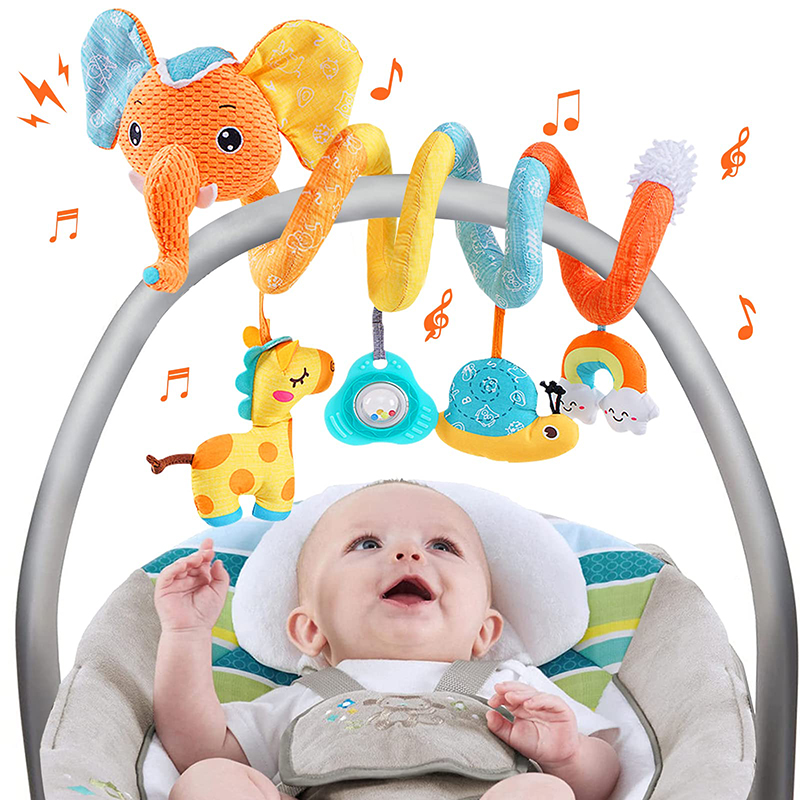 Car Seat Toys Infant Color Ele - Crib Mobile Musical ulasan dan harga