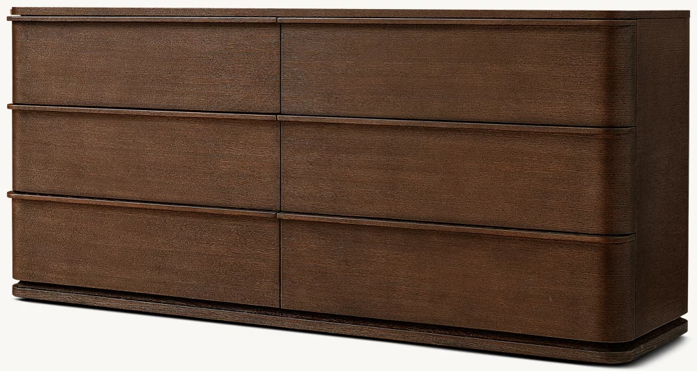 Handcrafted European White Oak - Drawer Dresser White ulasan dan harga