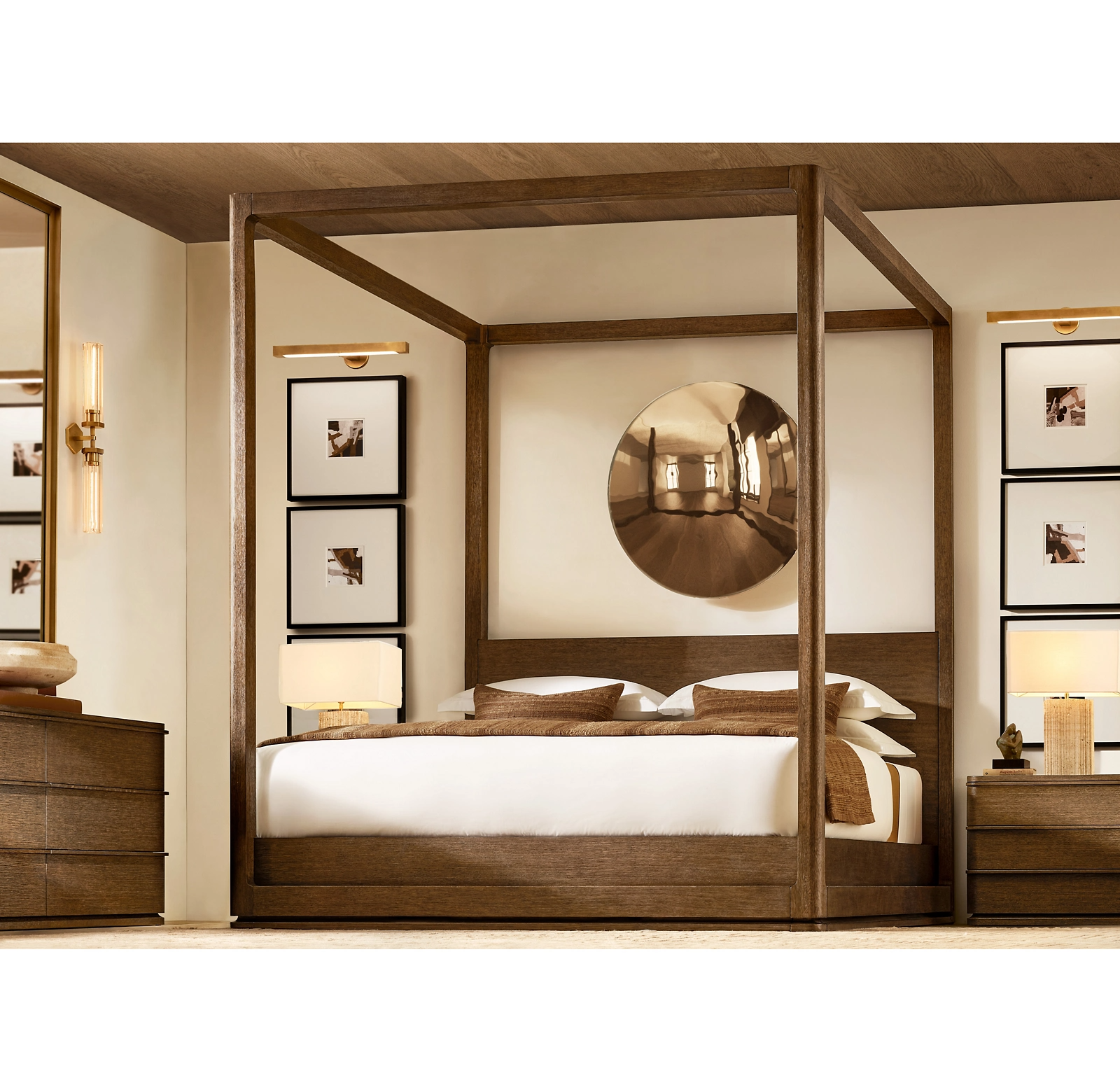 Handcrafted European White Oak - Drawer Dresser White ulasan dan harga