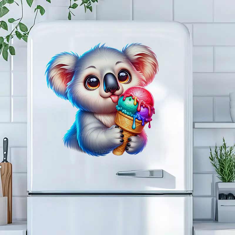 Cute Koala Wall Sticker Baby K - Baby Nursery Mural Wallpaper ulasan dan harga
