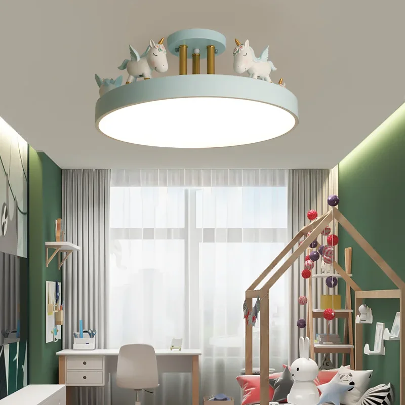Ceiling Lightings Nordic Round - Baby Nursery Ceiling Light ulasan dan harga