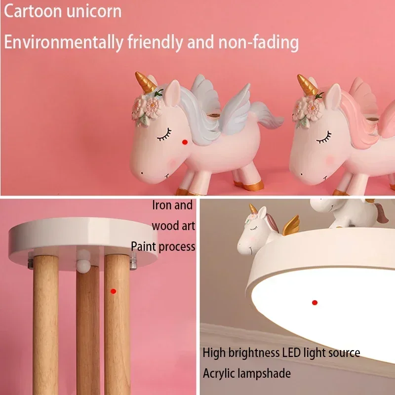 Ceiling Lightings Nordic Round - Baby Nursery Ceiling Light ulasan dan harga