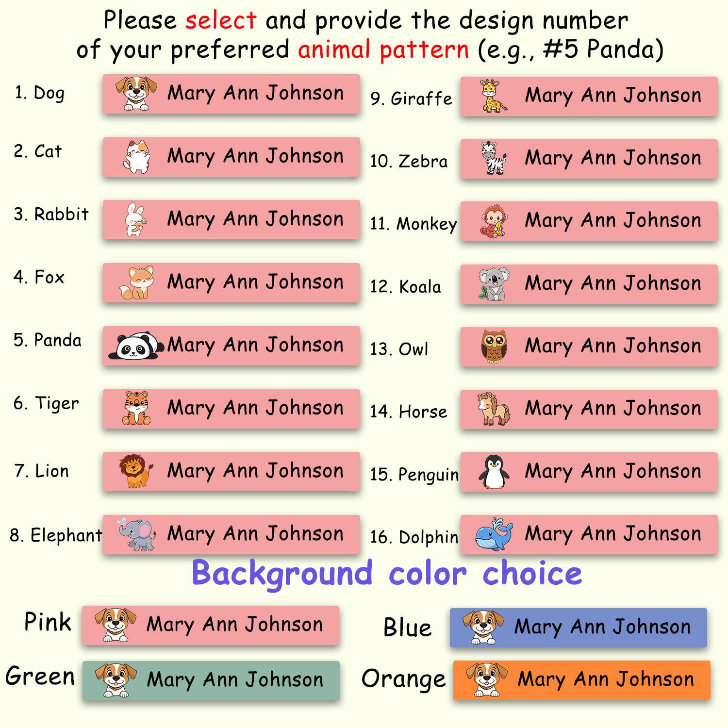 100pcs Personalized Pencil Nam - Baby Nursery Stickers ulasan dan harga